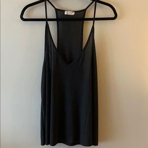 NWOT black free people tank top